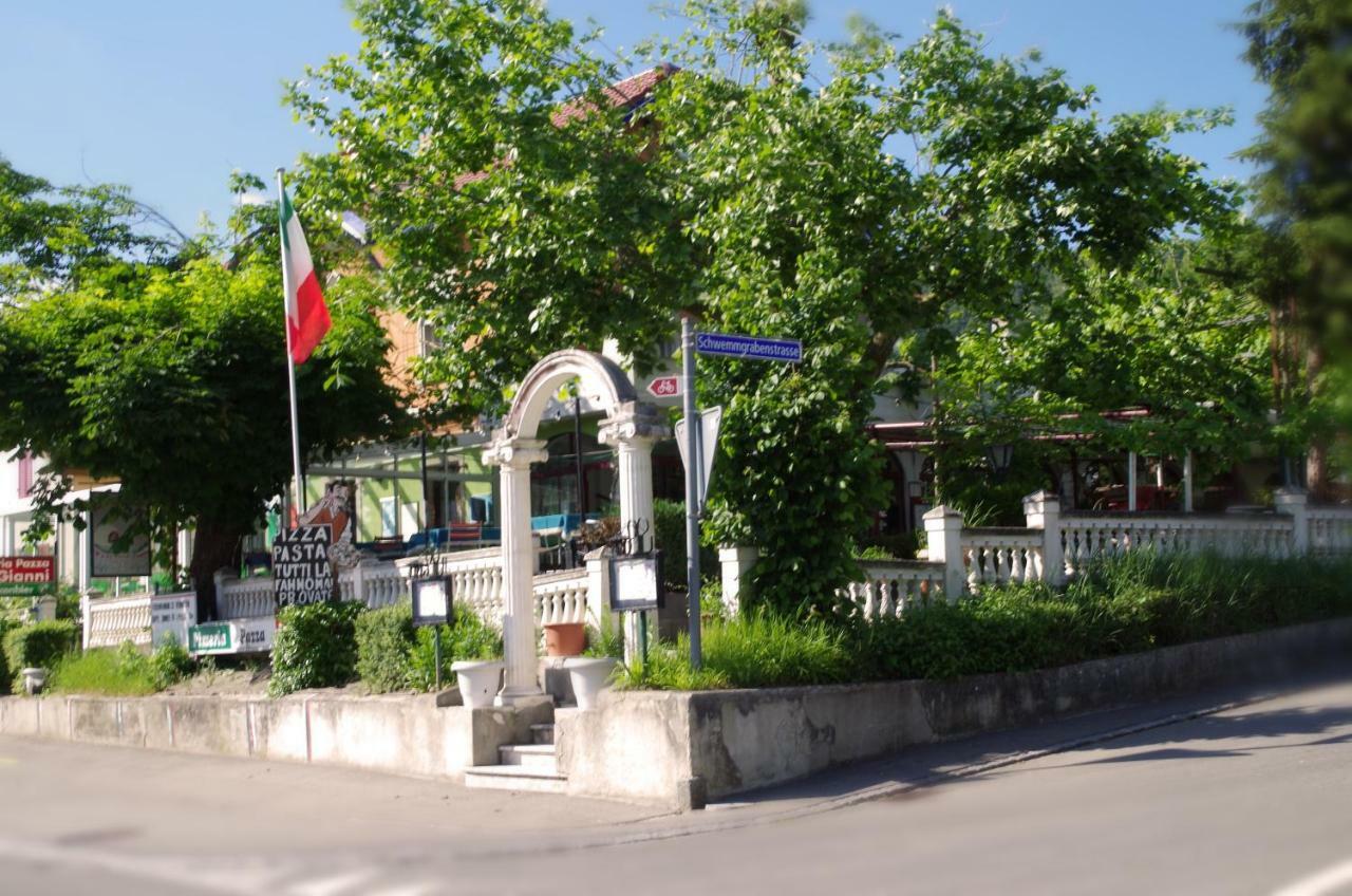 Guest House Pizzeria Pazza Da Gianni Stein Am Rhein Eksteriør billede